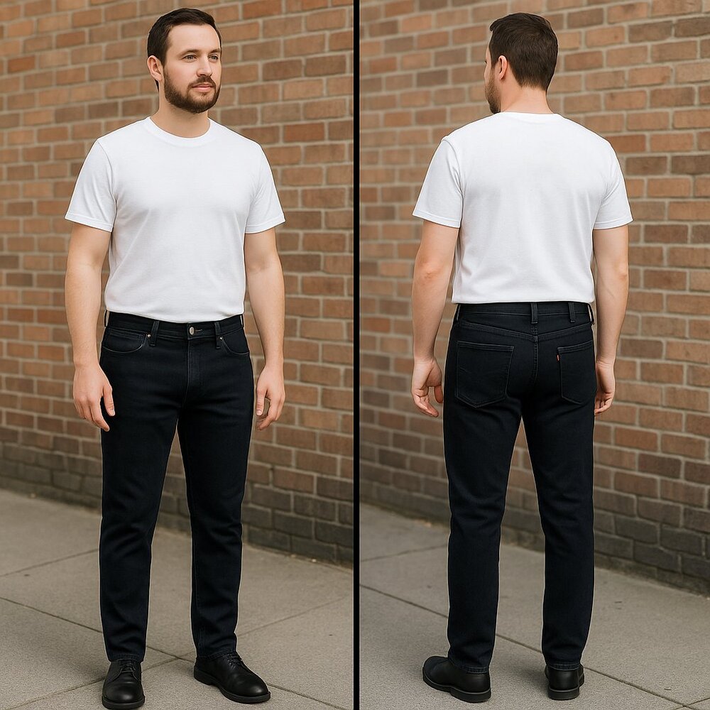 Levi’s Black‎ Slim Straight Jeans